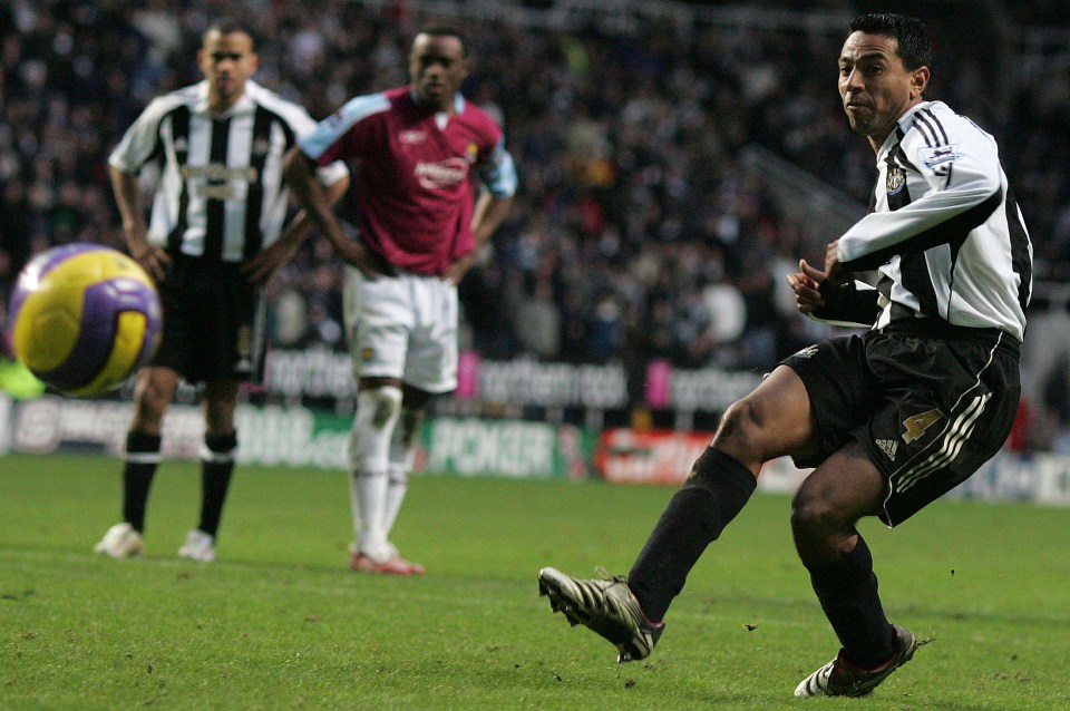 Solano starred for the likes of Newcastle and West Ham