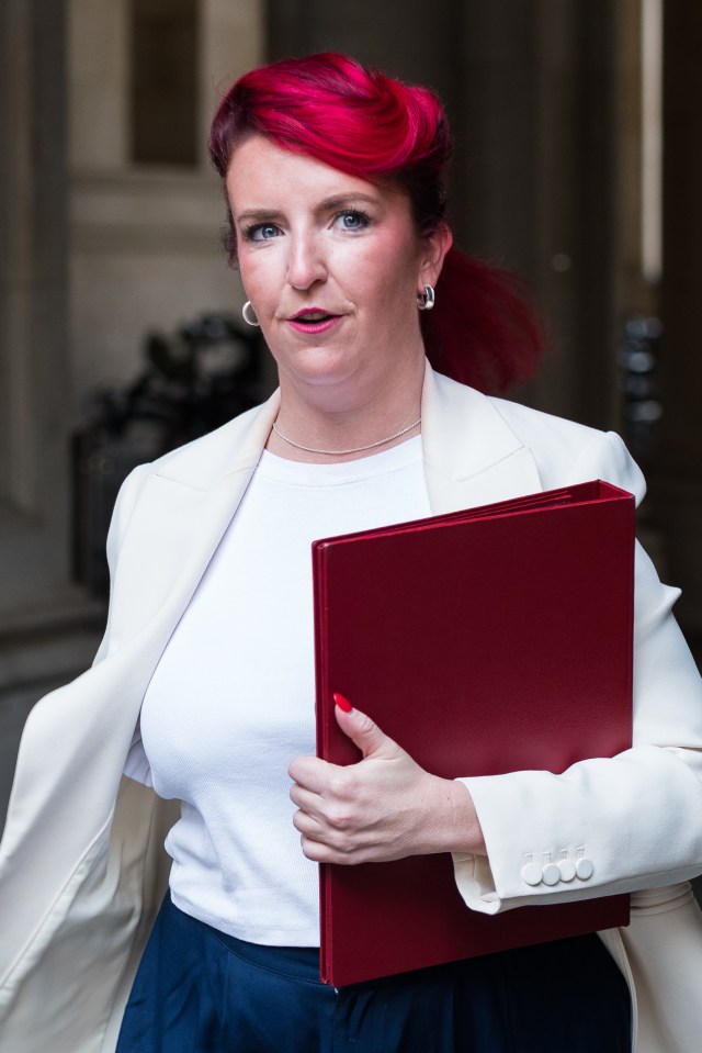 Transport secretary Louise Haigh has already caved in to the union demands