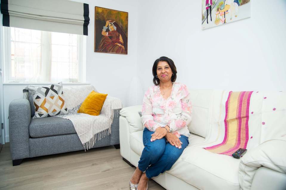 After selling her apartment in Romford, East London, for £325,000, Archana paid £273,000, with a much smaller mortgage, for her newbuild home