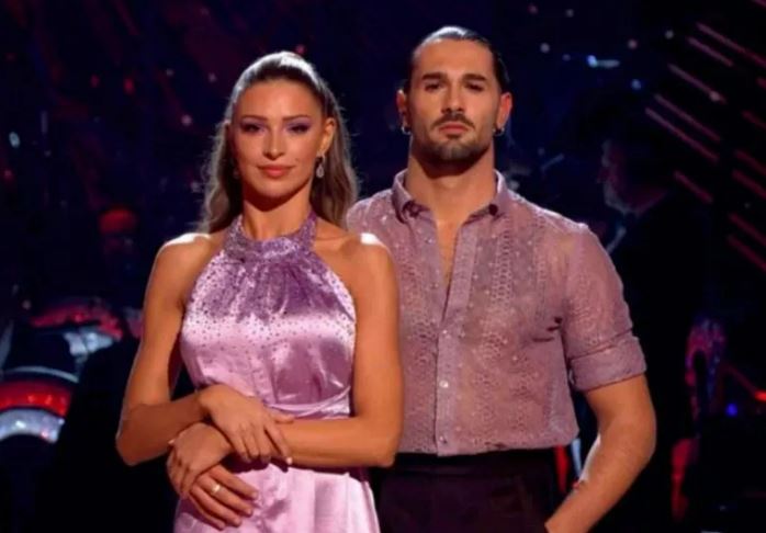 Graziano Di Prima and Zara McDermott on Strictly last year