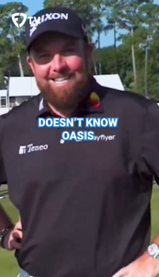 He couldn't believe the FanDuel TV reporter did not know who Oasis were