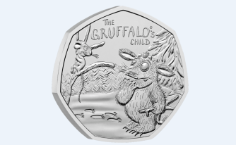 The Royal Mint has released a new Gruffalo coin today