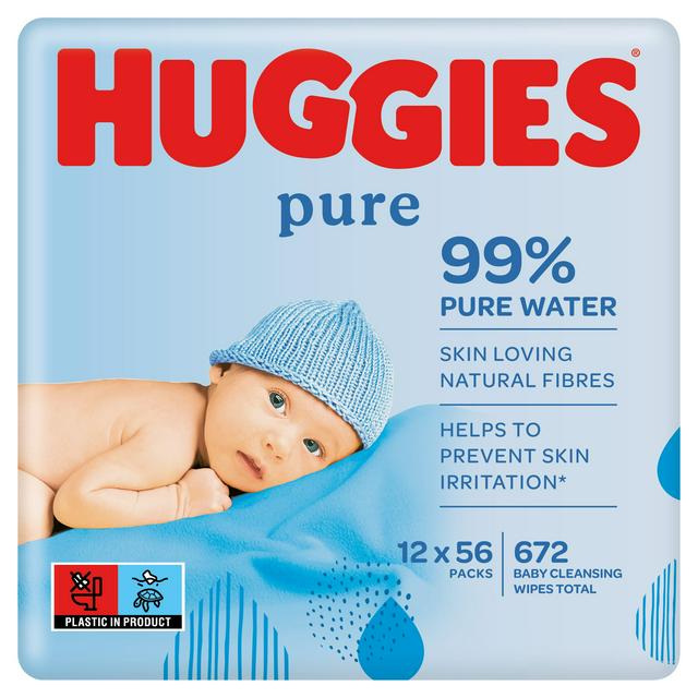 A Morrisons More card can save you £4.50 on a packet on Huggies Pure Wipes