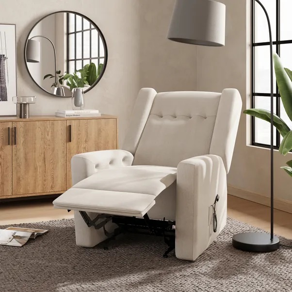 The Kendrick Rise and Recline chair from Dunelm is down from £425 to £297.50