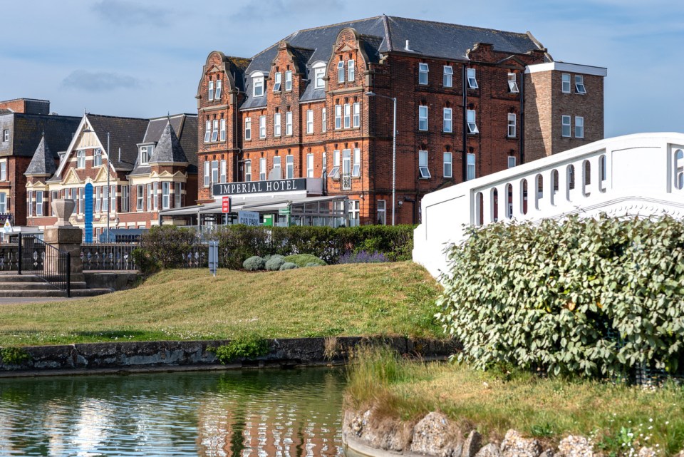 Great Yarmouth's Imperial hotel overlooks the beach and is close to the Golden Mile attractions