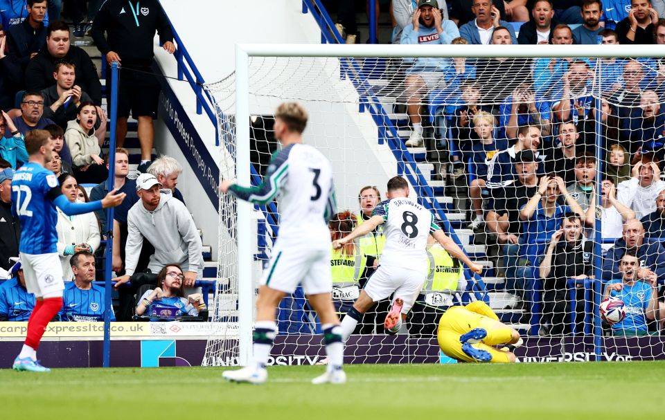 Portsmouth ace Swanson 's own goal helped Sunderland win 3-1