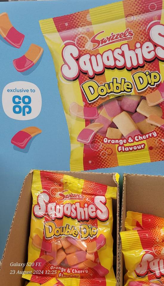 The iconic Squashies have made a return to Co-op shelves in a brand-new flavour