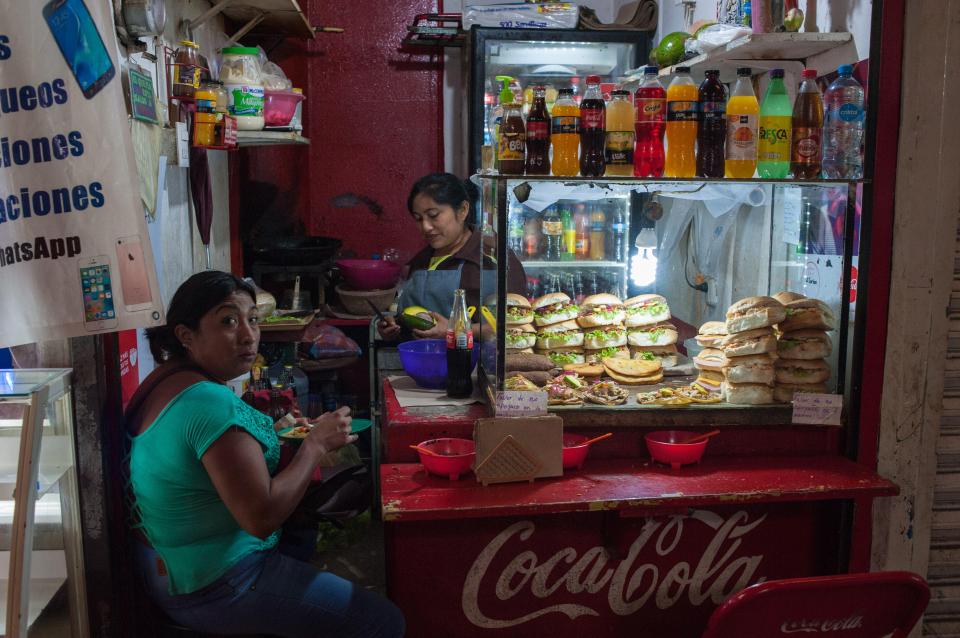 TB1H5J Mercado de Santiago. Merida, Yucatan. Mexico