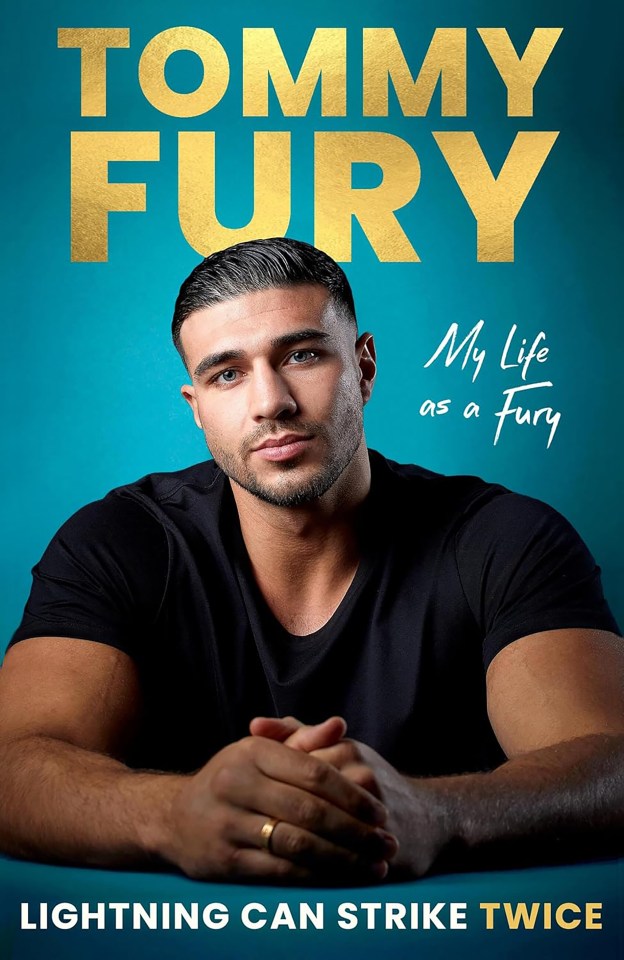 tommy fury has written a book called my life as a fury