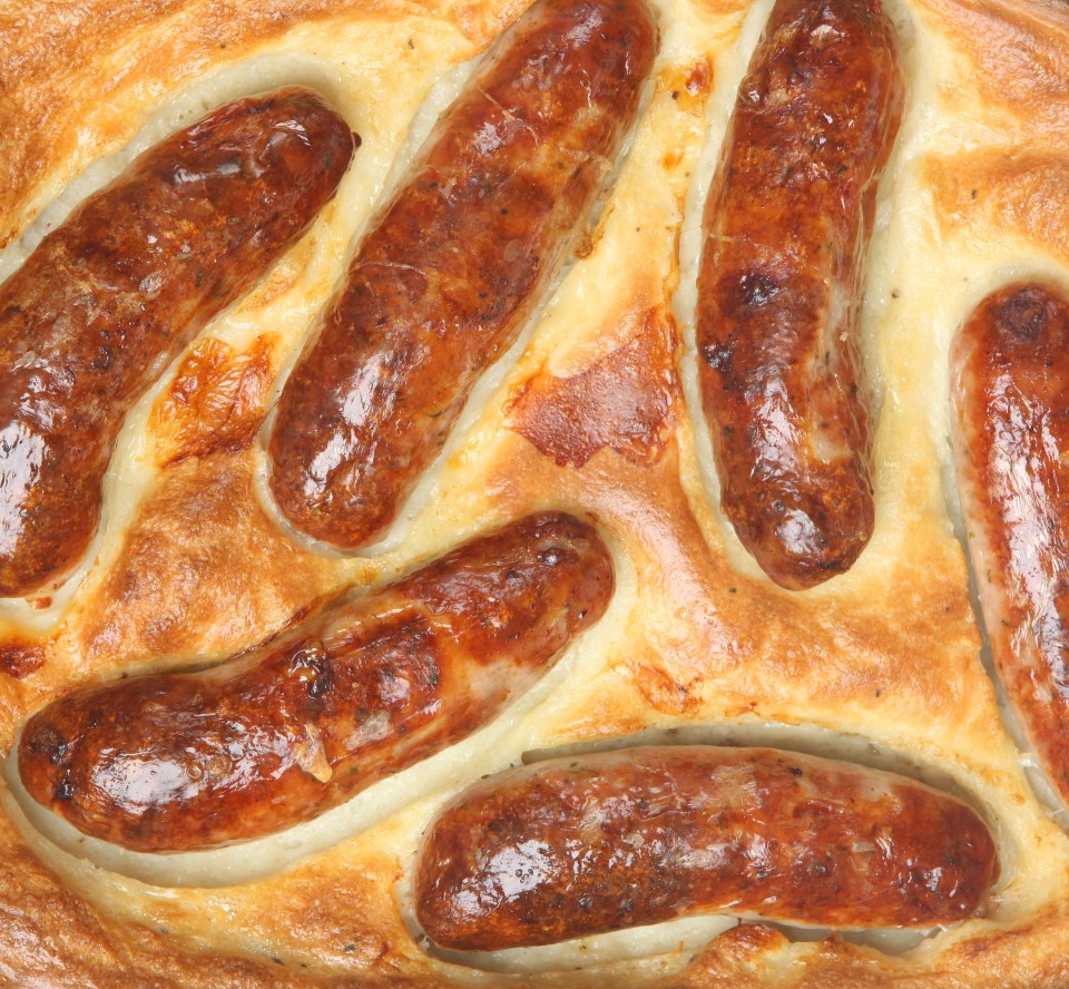 The dish that reminds me most strongly of being a kid: Toad in the hole