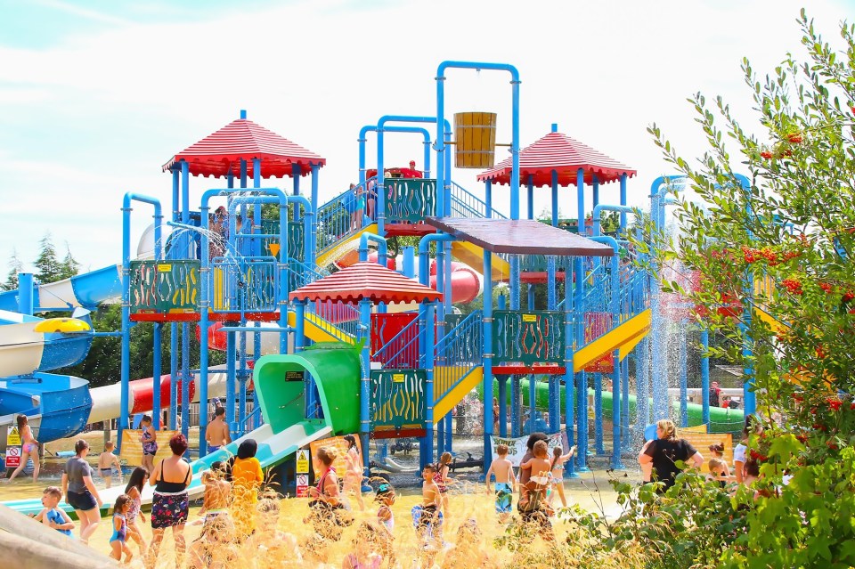 Its water park is one of its best features