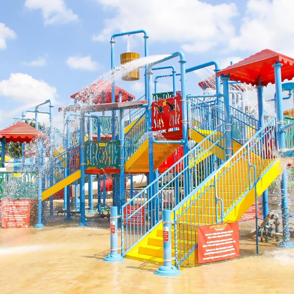 The water park is one of the biggest in the county