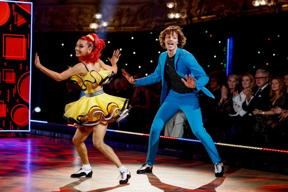 Brazier came third on Strictly last year with pro partner Dianne Buswell