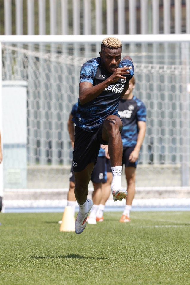 Napoli main man Victor Osimhen could be off and running at the end of the season, but maybe not to the Premier League