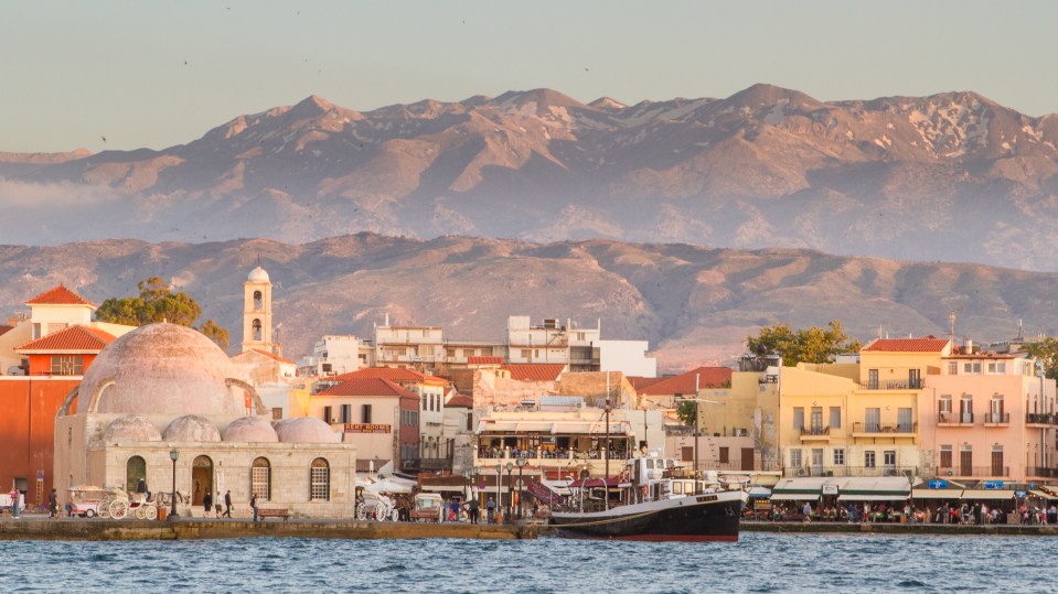 The American man, 30, was reportedly staying in a hotel in the Old Town area of Chania