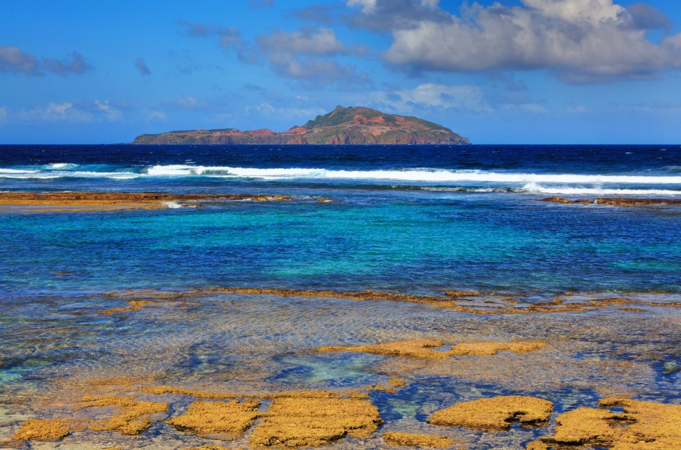 Scientists have been left baffled by the island