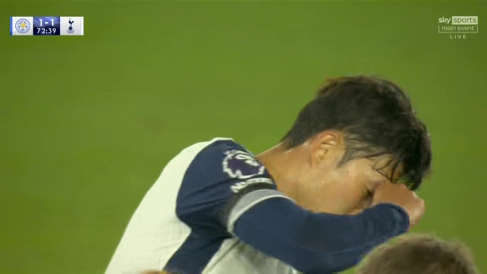 Son Heung-min was among the stars to show concern