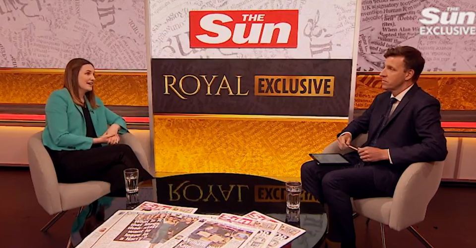 She chatted with The Sun's royal editor Matt Wilkinson