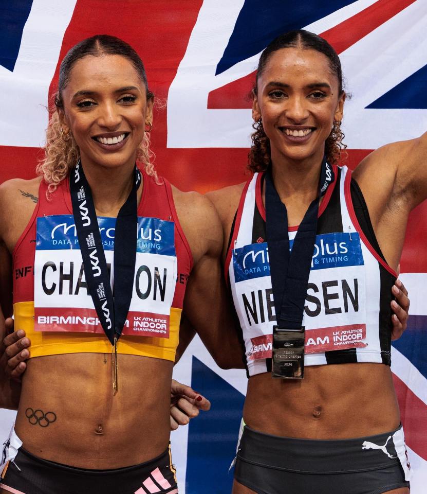 Twins Laviai and Lina Nielsen were inspired by Ennis-Hill and are competing at the Olympics in Paris