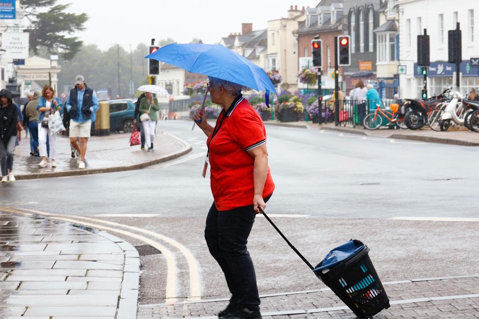 Forecasters predict 150mm of rain will batter the UK this week