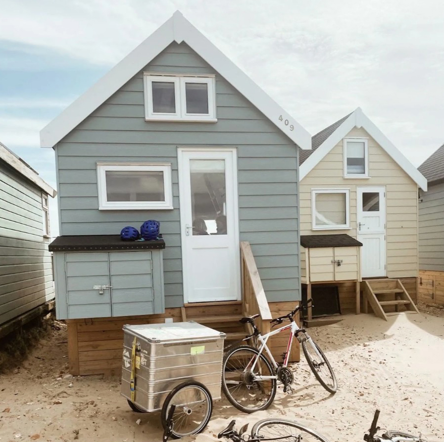 Most people aren't aware that you can stay overnight in a number of UK beach huts