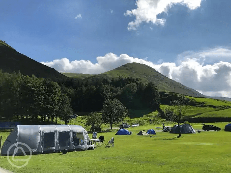 There are more than 120 accommodation options at the campsite