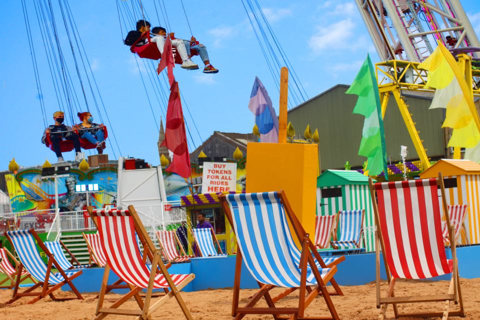 Birmingham Beach and FunFair is located in the heart of the city