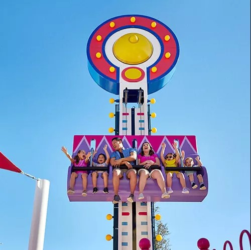 There are loads of rides and attractions for visitors