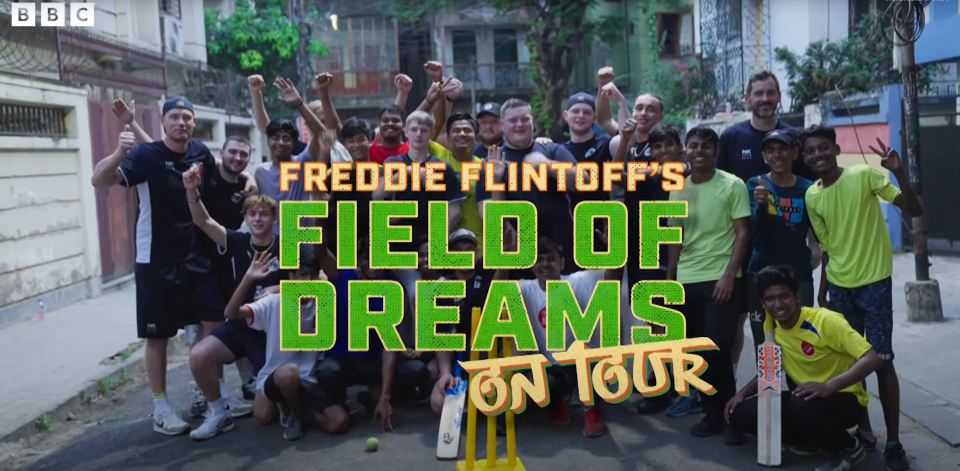 Freddie Flintoff's Field of Dreams On Tour hit our screens this evening