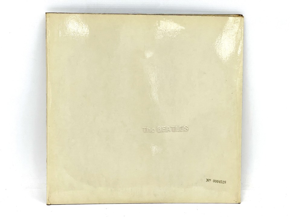 This rare original copy of The Beatles’ 1968 White Album with a misprint sold for £2,350 on eBay