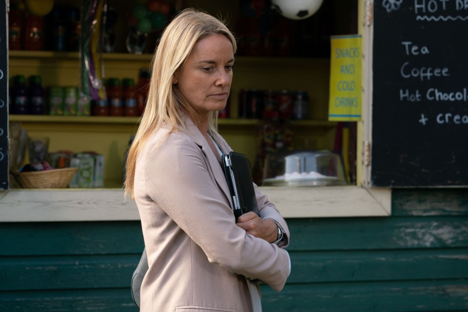 Tamzin playing Mel Owen on EastEnders