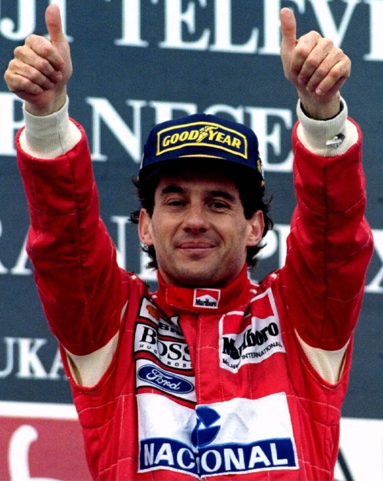 Three-time F1 world champion Ayrton Senna tragically died at the age of 34