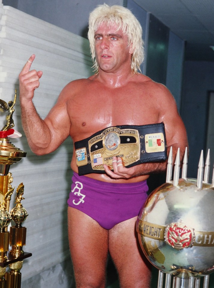 Flair is a 16-time WWE champion and one of the all-time greats