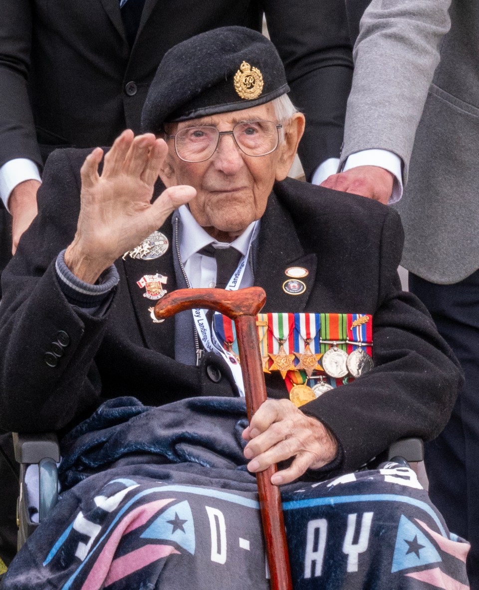 Medical tests and scans some seven decades later revealed he had a sliver of shrapnel sitting in his lung