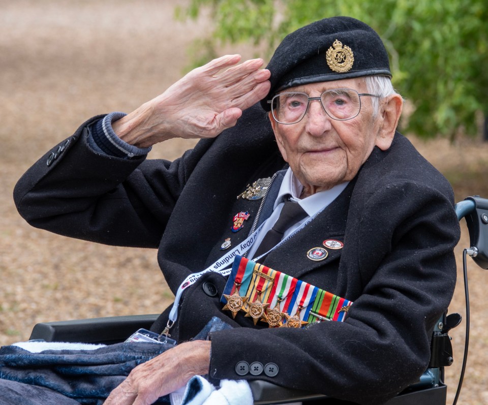 D-Day veteran Donald ‘Don’ Sheppard, died aged 104