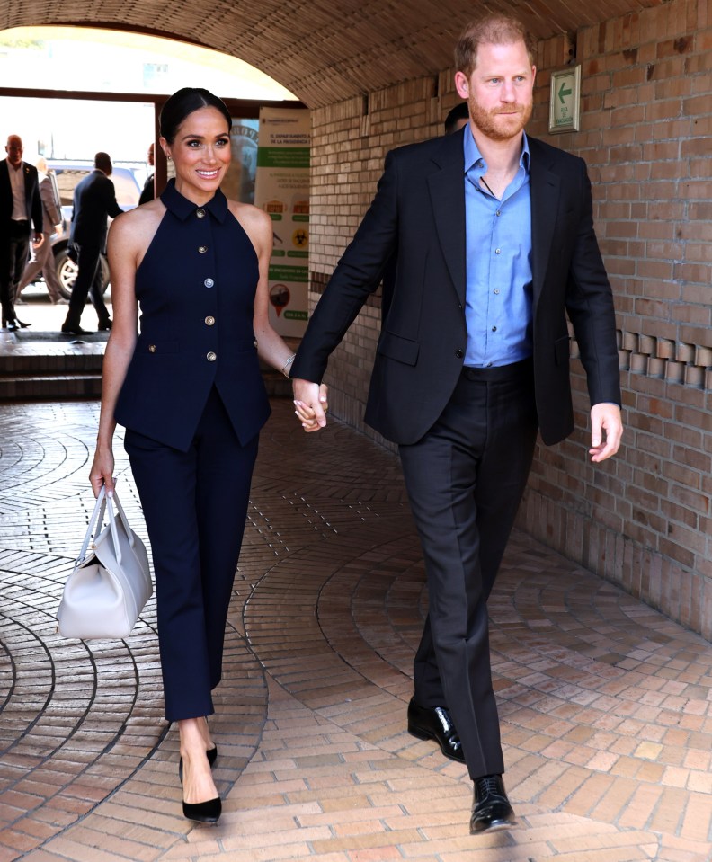 Prince Harry and Meghan Markle on their summer trip to Colombia