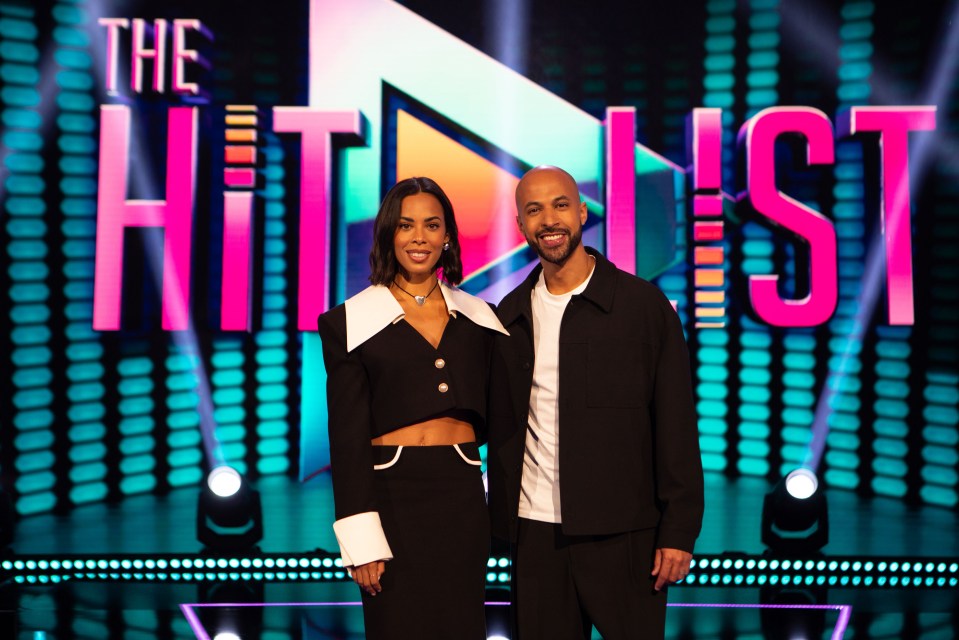 Rochelle Humes was the only female host to make the list