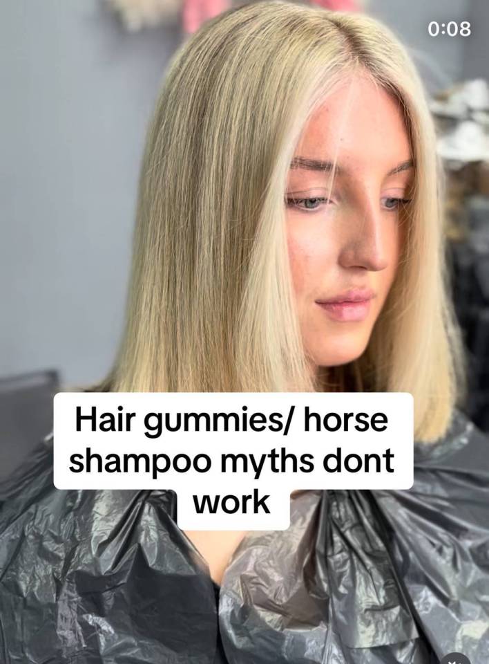 Claire didn't hold back as she shared her opinion about the hair gummies we see so often plugged on social media