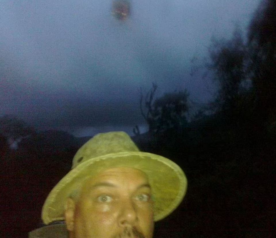 Eddie was on a hiking trail in the Chapada Diamantina National Park in Brazil at the time of the encounter