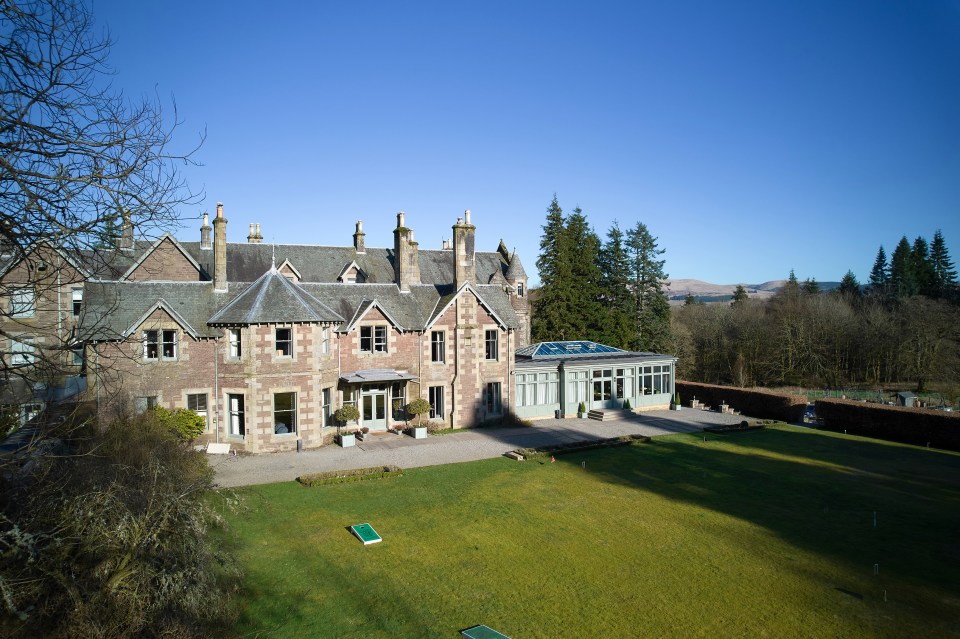 The Murrays own the Cromlix Hotel just outside Dunblane