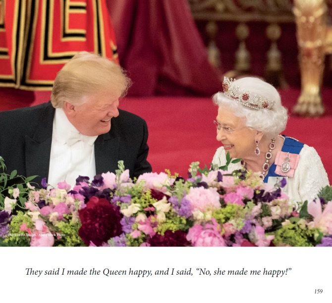 a page from a book that says they said i made the queen happy and i said no she made me happy