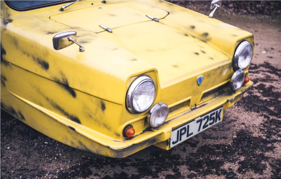 The auctioneers said it belonged in the top echelon of British TV vehicles