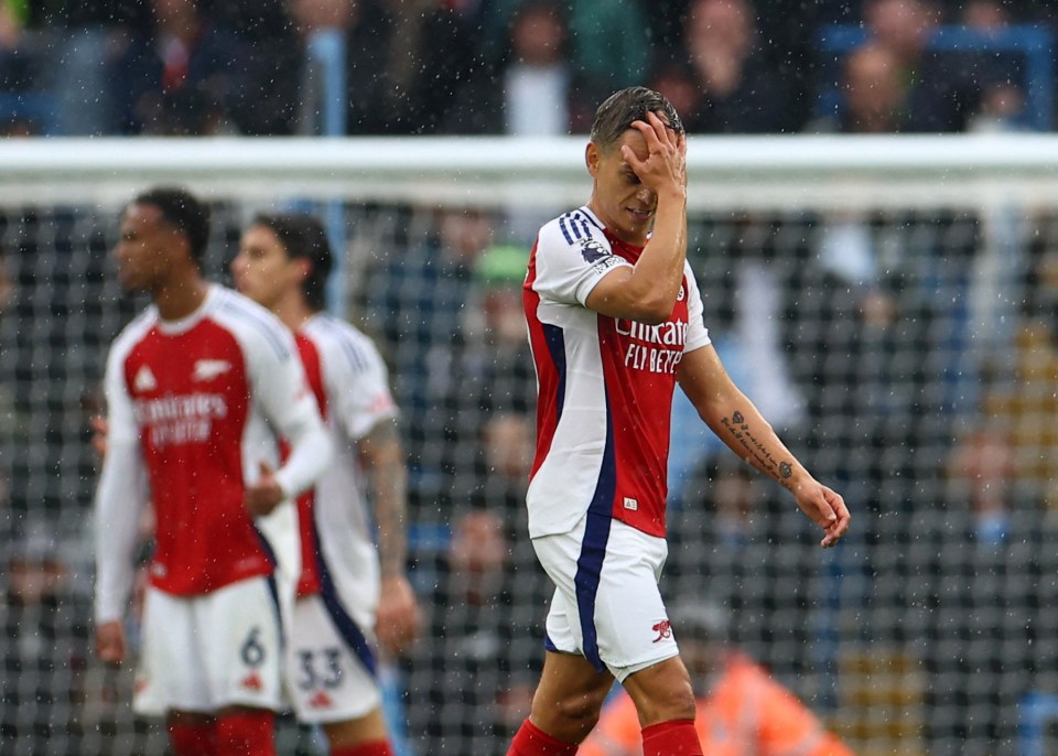 Fans are convinced Leandro Trossard has been handed a unique punishment for his red card