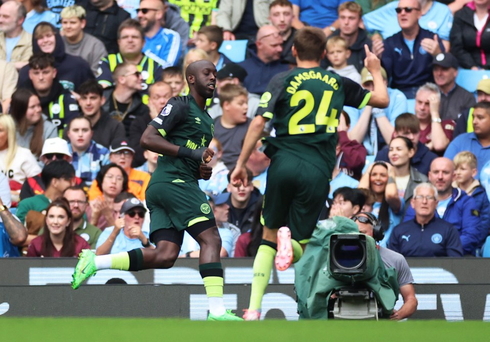 Brentford looked strong in the opening moments