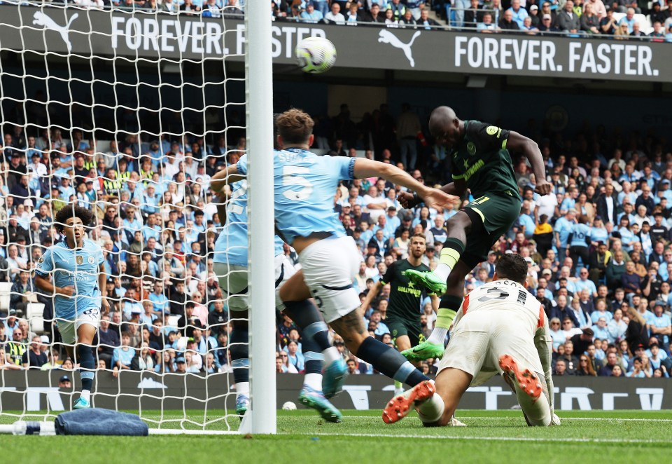 Yoanne Wissa opened the scoring at the Etihad after just one minute