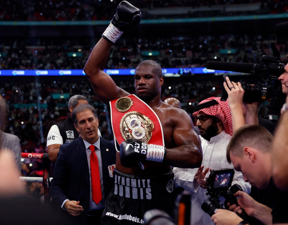 Daniel Dubois is now the IBF heavyweight champion