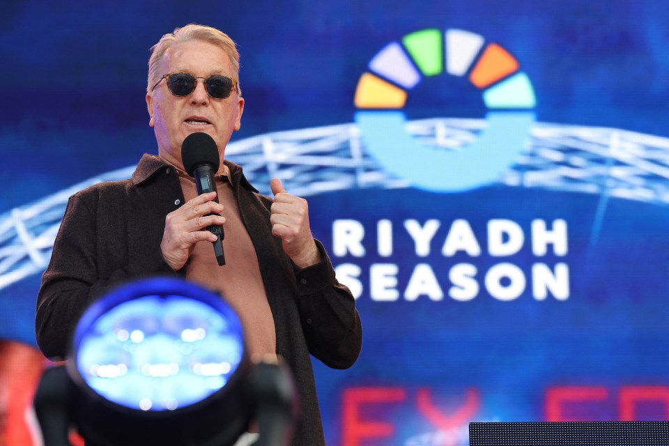 Frank Warren hit back at critics of Saudi Arabia's involvement in sport