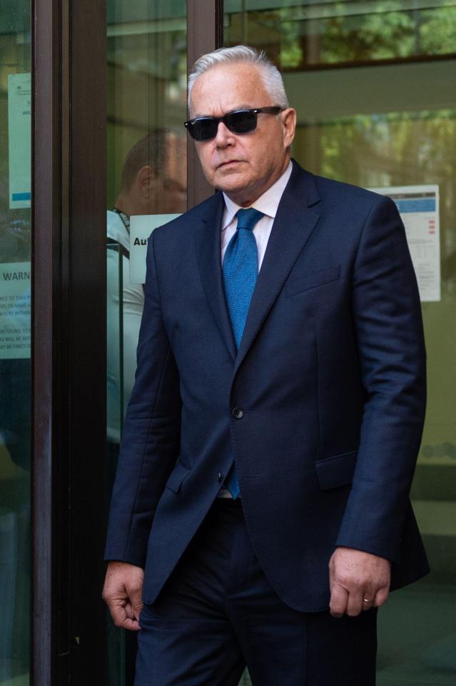 Edwards leaving Westminster Magistrates' Court in London in July, after pleading guilty to making indecent images of children