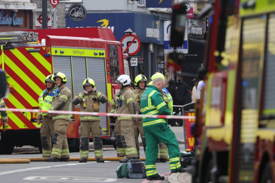 Some 70 firefighters are dealing with the tower block fire