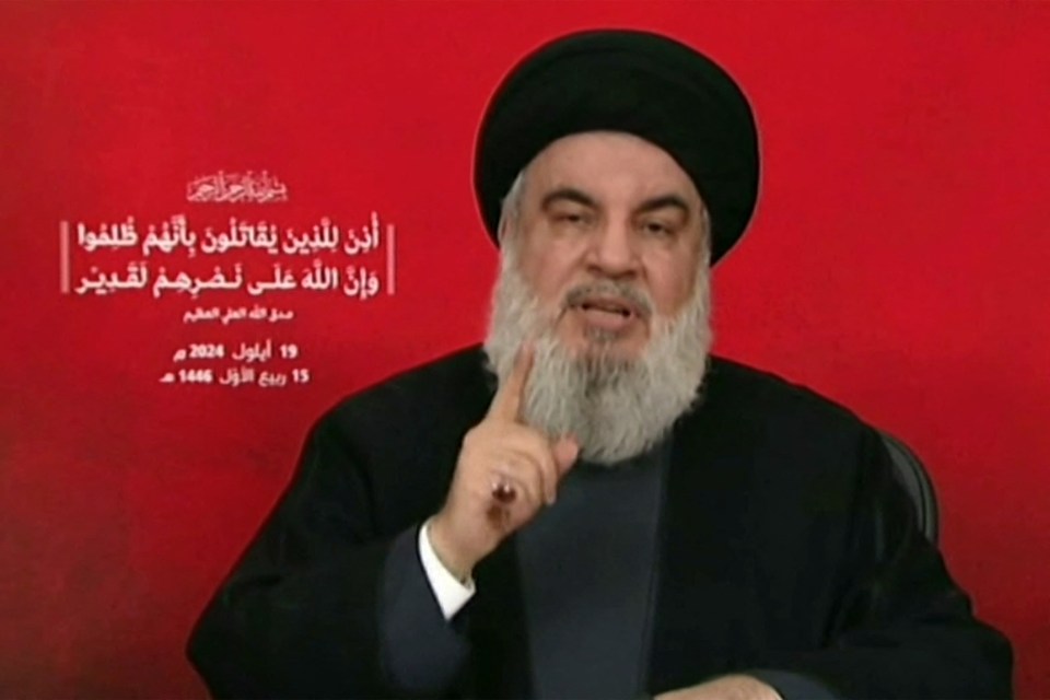 Hezbollah terror boss Hassan Nasrallah is now alone at the top